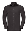 Russell Athletic Collection Long Sleeve Easy Care Cotton Poplin Shirt 936M