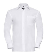 Russell Athletic Collection Long Sleeve Easy Care Cotton Poplin Shirt 936M