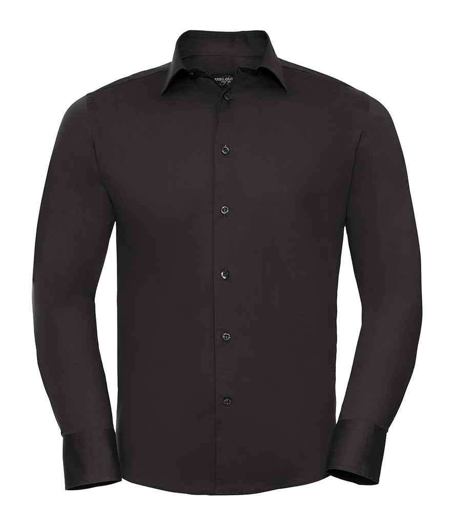 Russell Athletic Collection Long Sleeve Easy Care Fitted Shirt 946M