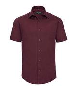 Russell Athletic Collection Short Sleeve Easy Care Fitted Shirt 947M