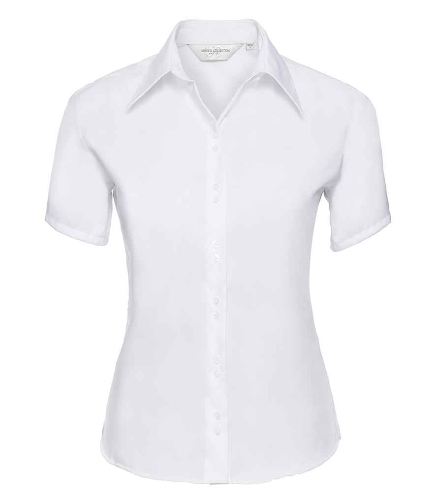 Russell Athletic Collection Ladies Short Sleeve Ultimate Non-Iron Shirt 957F