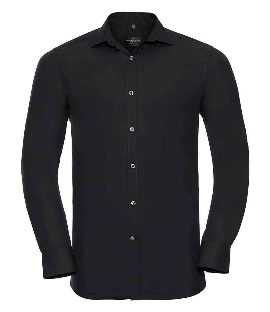 Russell Athletic Collection Long Sleeve Ultimate Stretch Shirt 960M