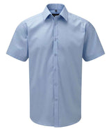 Russell Athletic Collection Short Sleeve Herringbone Shirt 963M