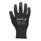 Baratec PU Gripper Glove black liner - polybag