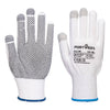 Portwest Grip 13 PVC Dotted Touchscreen Glove (Pk12) A118