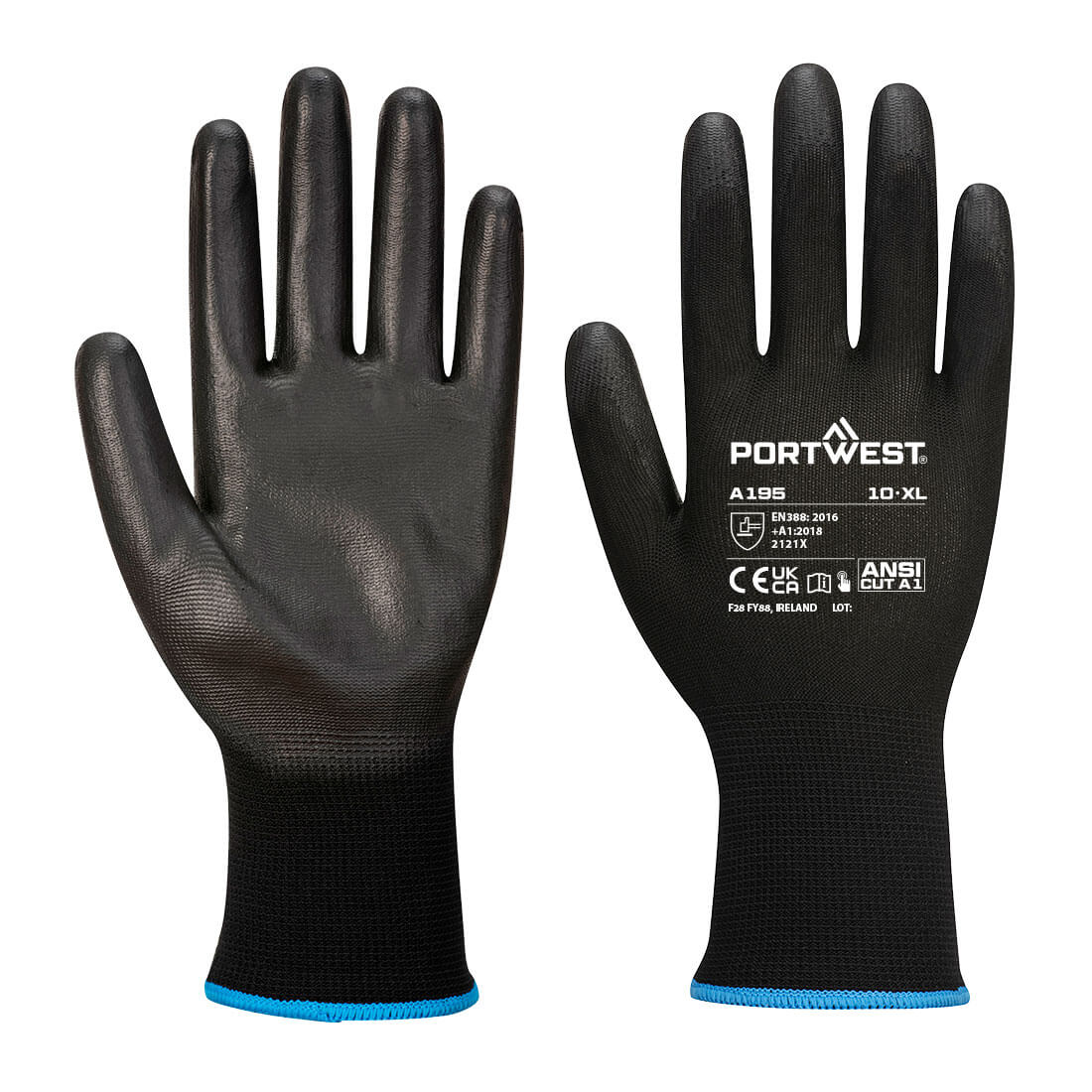 Portwest Grip 13 PU Touchscreen Glove A195