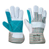 Portwest Leather Rigger 365 Cow Split Reinforced Palm Glove A230