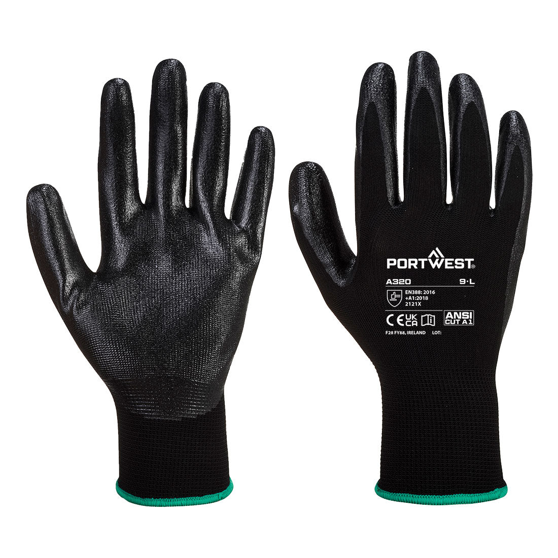 Portwest Grip 13 Nitrile Foam Glove A320