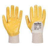 Portwest Grip 12 Nitrile Light Knitwrist Glove A330