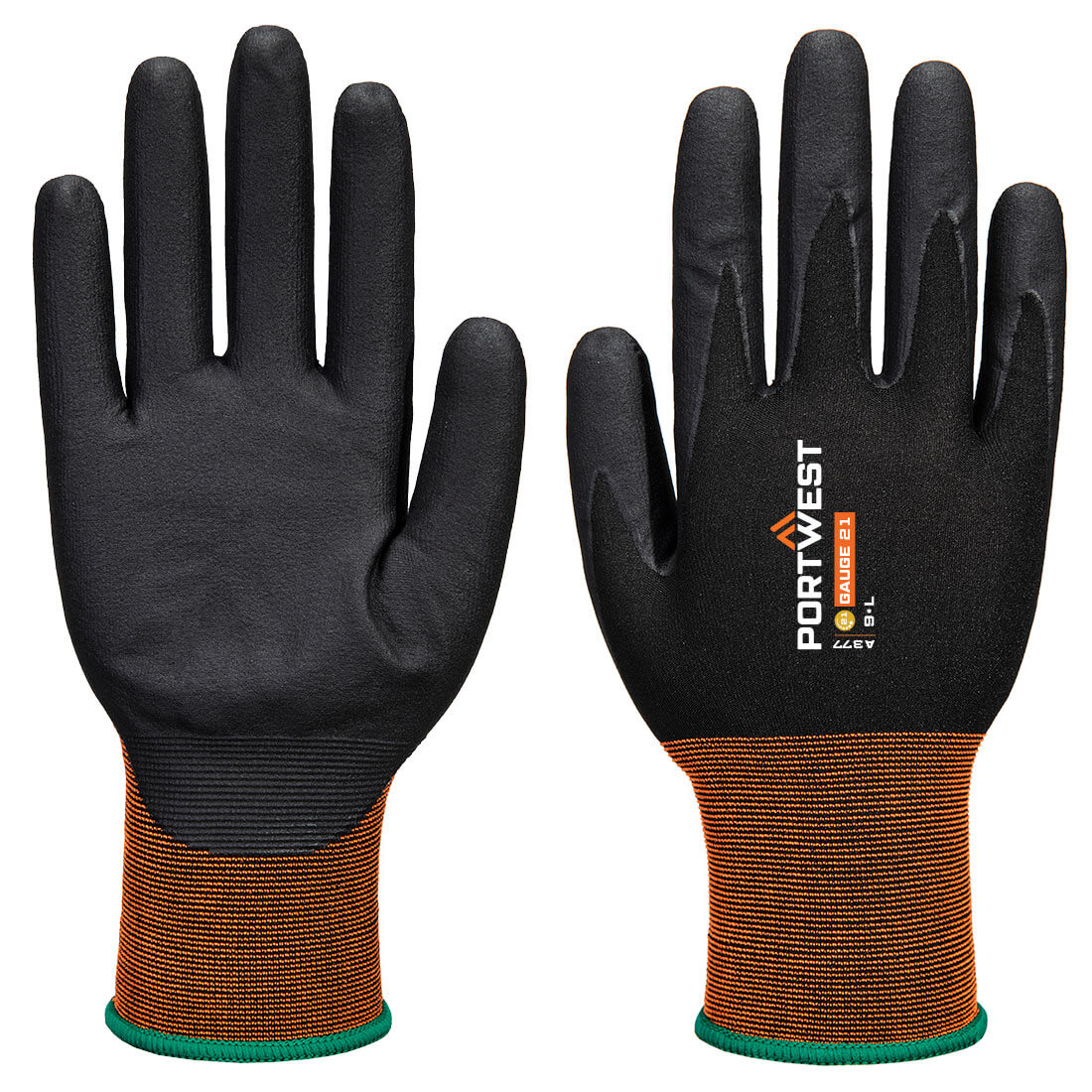 Portwest GP Grip 21 Nitrile Micro Foam Glove A377