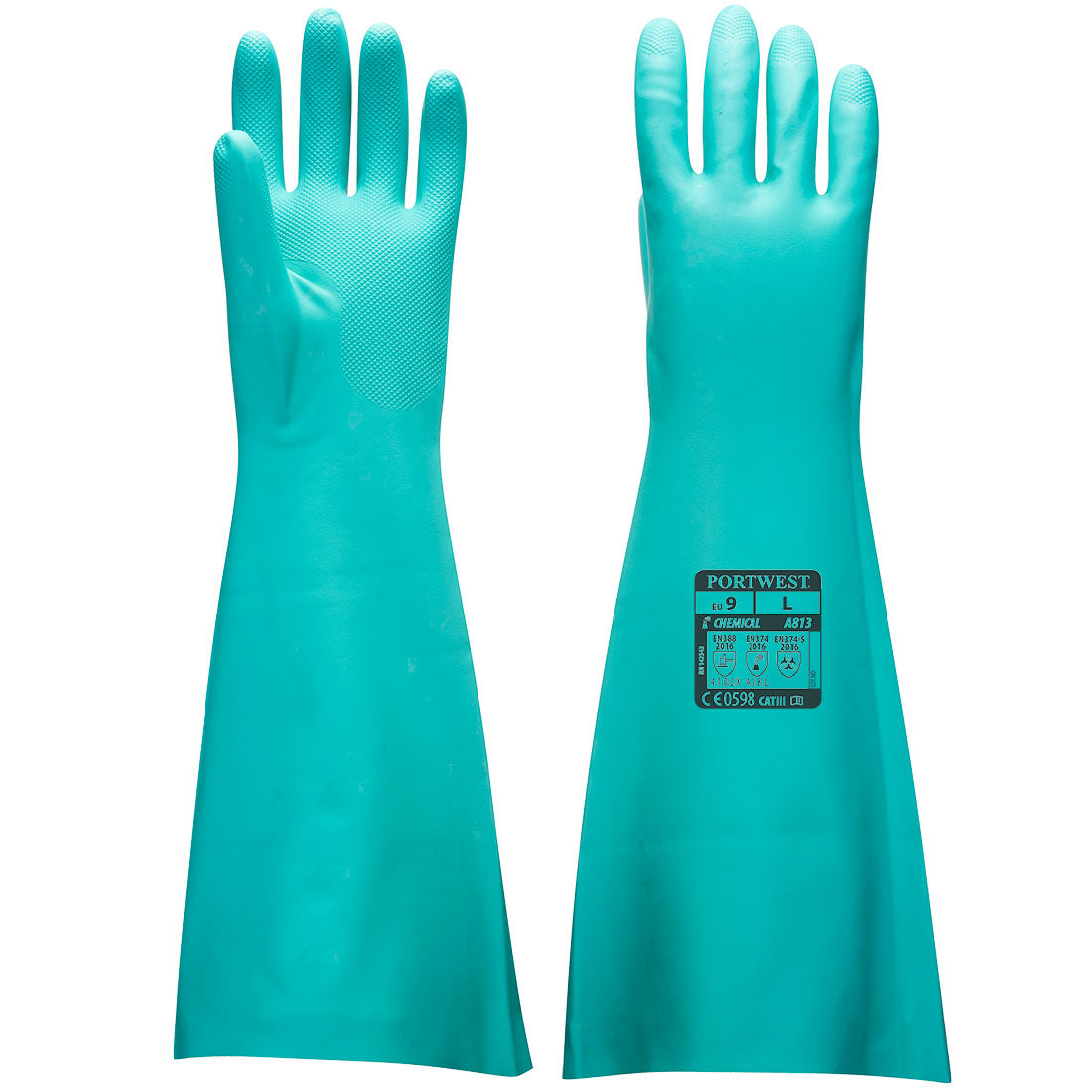 Portwest Extended Length Nitrile Gauntlet A813