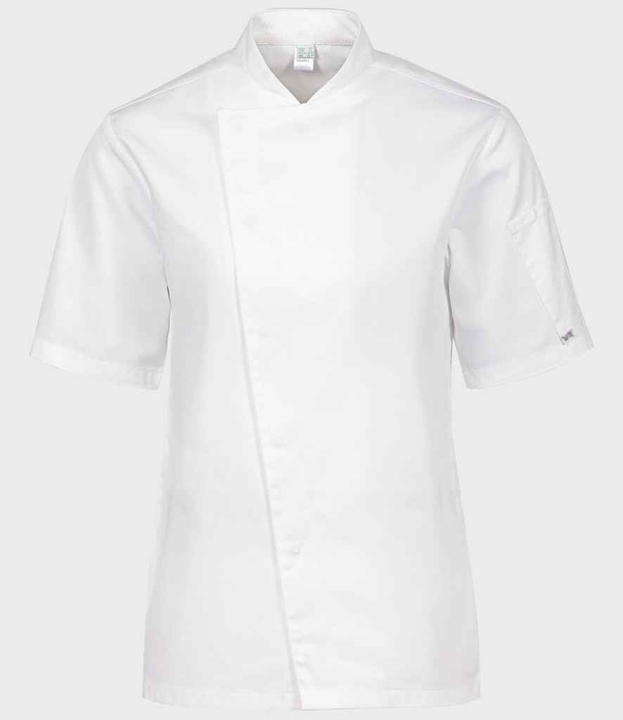 ADC Short Sleeve Asymmetric Chefs Jacket AF007 product image 2