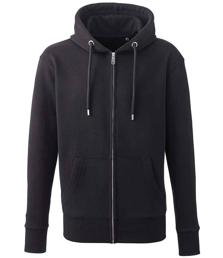 Anthem Organic Full Zip Hoodie AM002 - Black