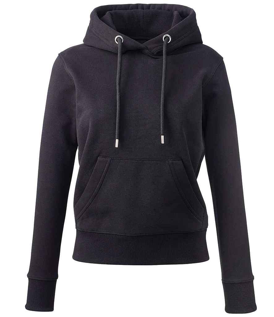 Anthem Ladies Organic Hoodie AM003 - Black