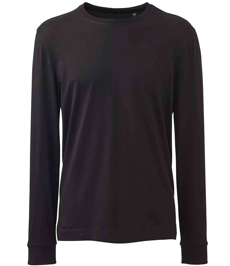 Anthem Organic Long Sleeve T-Shirt AM011 - Black