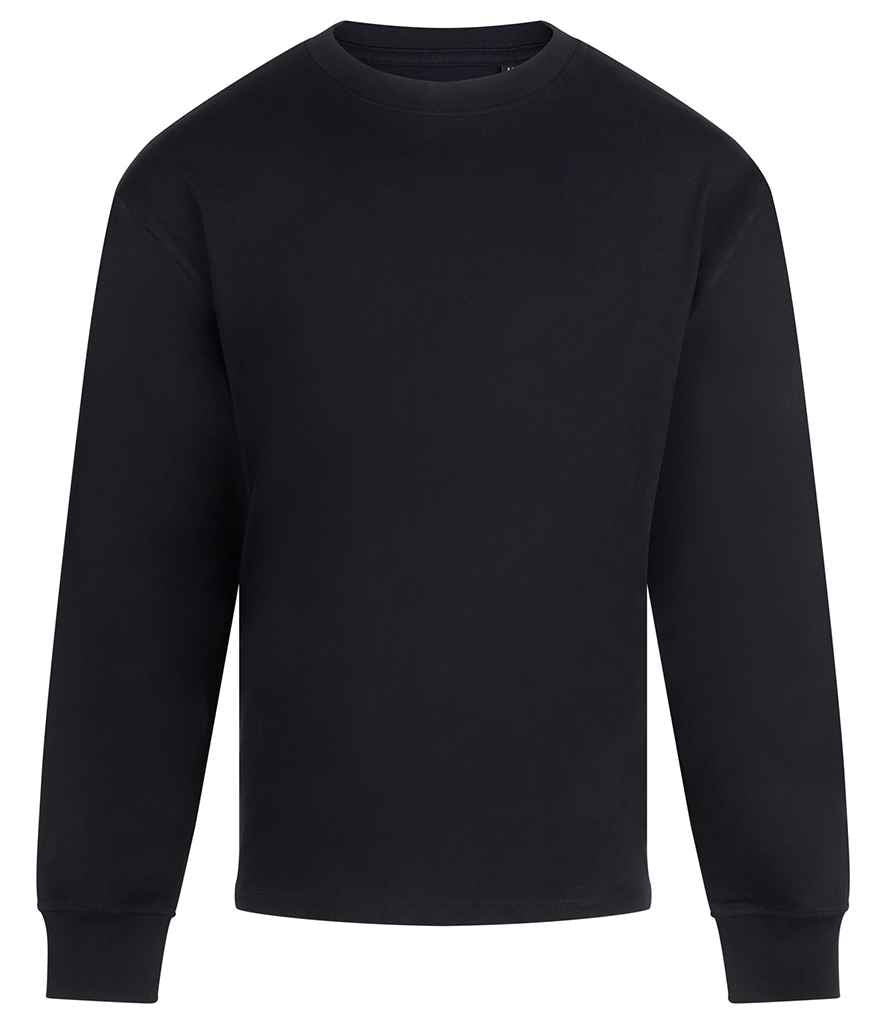 Anthem Headline Heavy Long Sleeve T-Shirt AM016 - Black