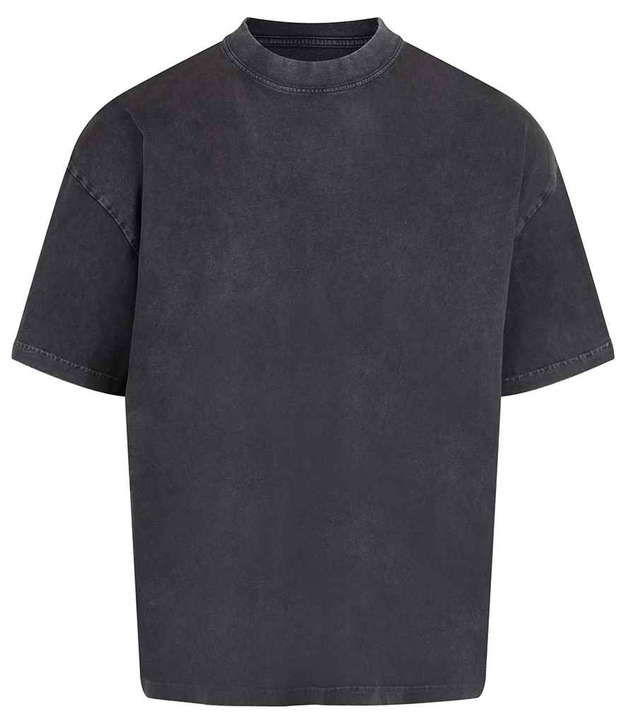 Anthem Distortion Washed T-Shirt AM019 - Washed Black