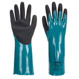 Portwest Chem 300 Nitrile Sandy Double Dipped Gauntlet AP60