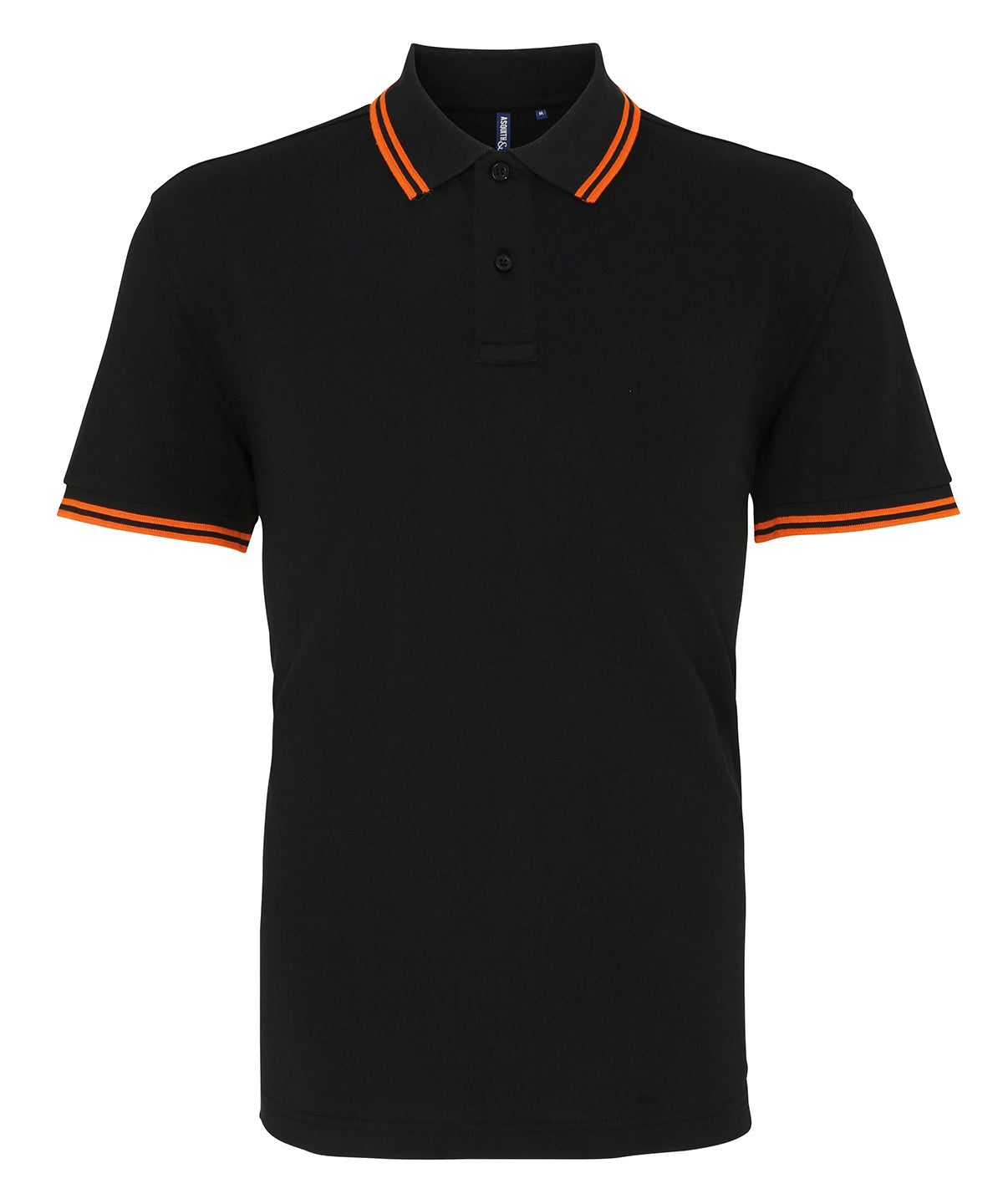 Asquith & Fox Classic fit tipped polo AQ011
