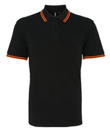 Asquith & Fox Classic fit tipped polo AQ011