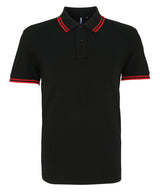 Asquith & Fox Classic fit tipped polo AQ011