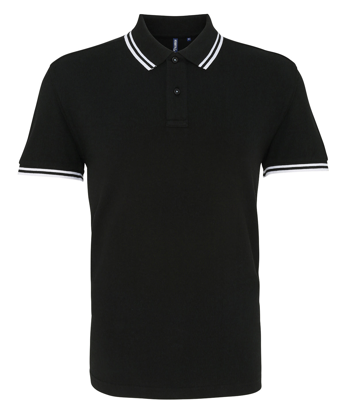 Asquith & Fox Classic fit tipped polo AQ011