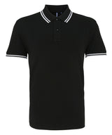 Asquith & Fox Classic fit tipped polo AQ011