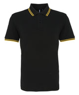 Asquith & Fox Classic fit tipped polo AQ011