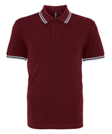 Asquith & Fox Classic fit tipped polo AQ011