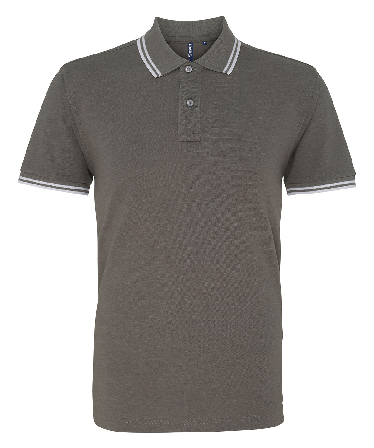 Asquith & Fox Classic fit tipped polo AQ011