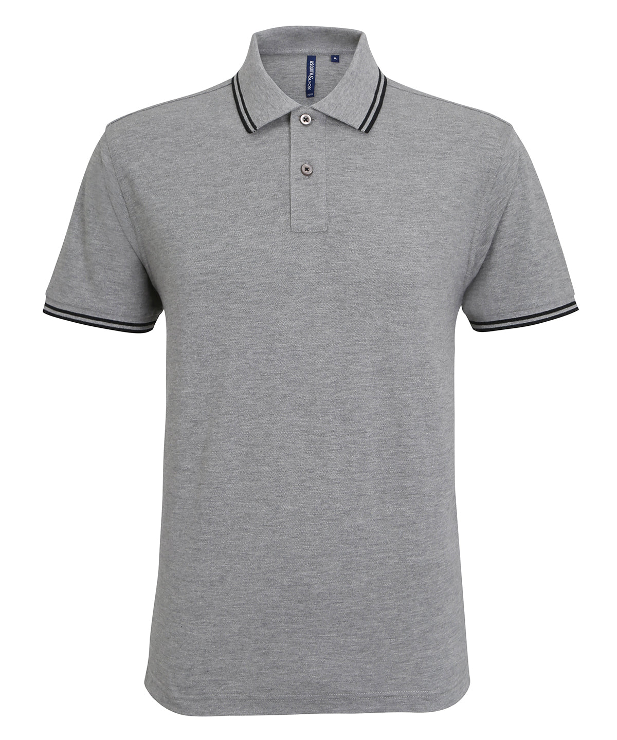 Asquith & Fox Classic fit tipped polo AQ011