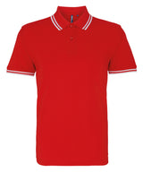 Asquith & Fox Classic fit tipped polo AQ011