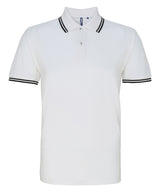 Asquith & Fox Classic fit tipped polo AQ011