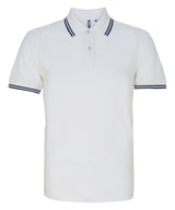 Asquith & Fox Classic fit tipped polo AQ011