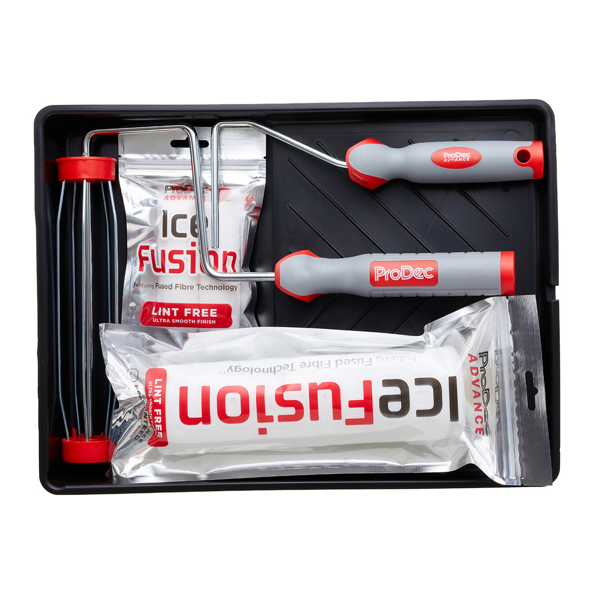 ProDec Advance Ice Fusion 9" x 1.75" Roller & Frame + 4" Mini Roller Twin Pack & Frame