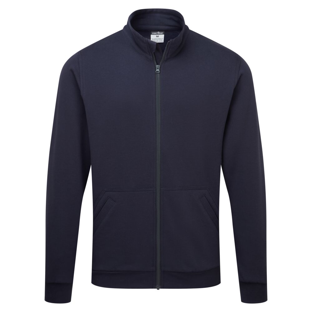 Portwest Anti-Static ESD Zip Sweatshirt AS25