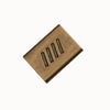 Cotton Ridge - Square Brass Aglets (Pair)