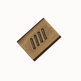 Cotton Ridge - Square Brass Aglets (Pair)