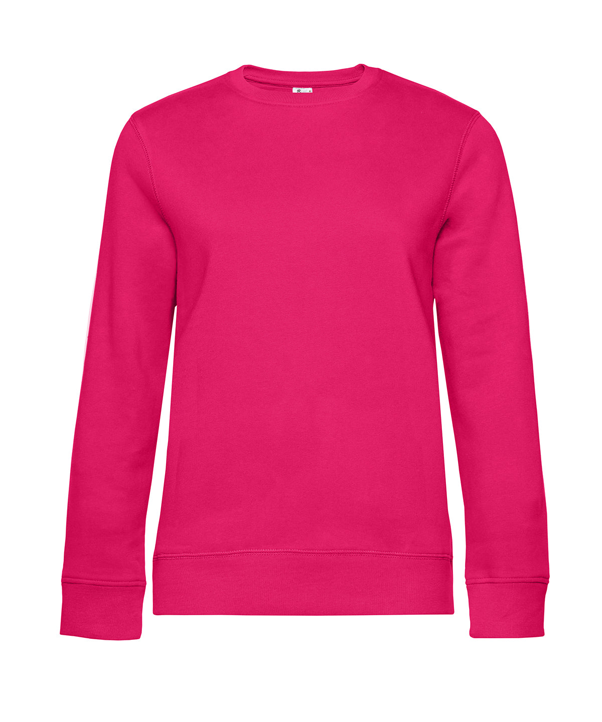 B&C Collection Queen crew neck - Magenta Pink