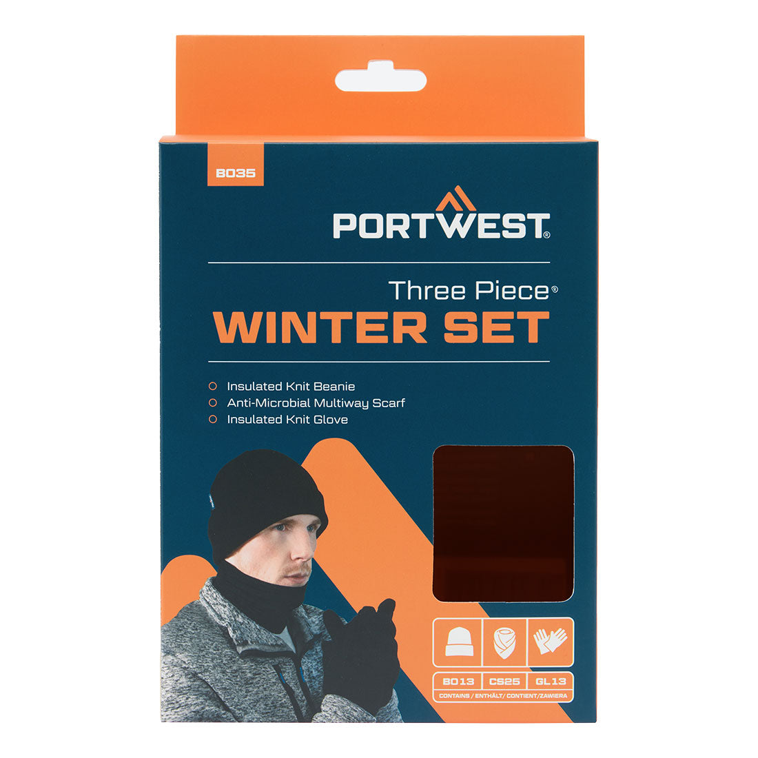 Portwest Winter Accessory Set (3pcs) B035
