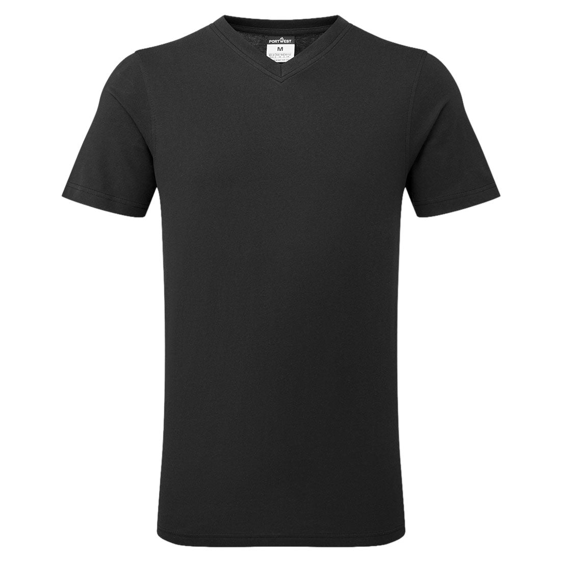 Portwest V-Neck Cotton T-Shirt S/S B197