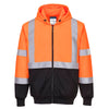 Portwest Two Tone Hi-Vis Zipped Hoodie B315