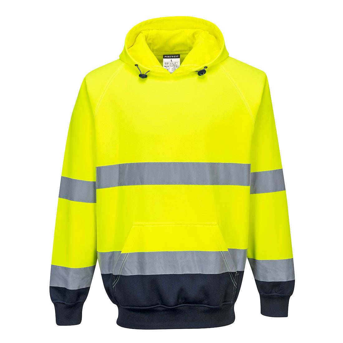 Portwest Hi-Vis Two-Tone Hooded Sweater B316
