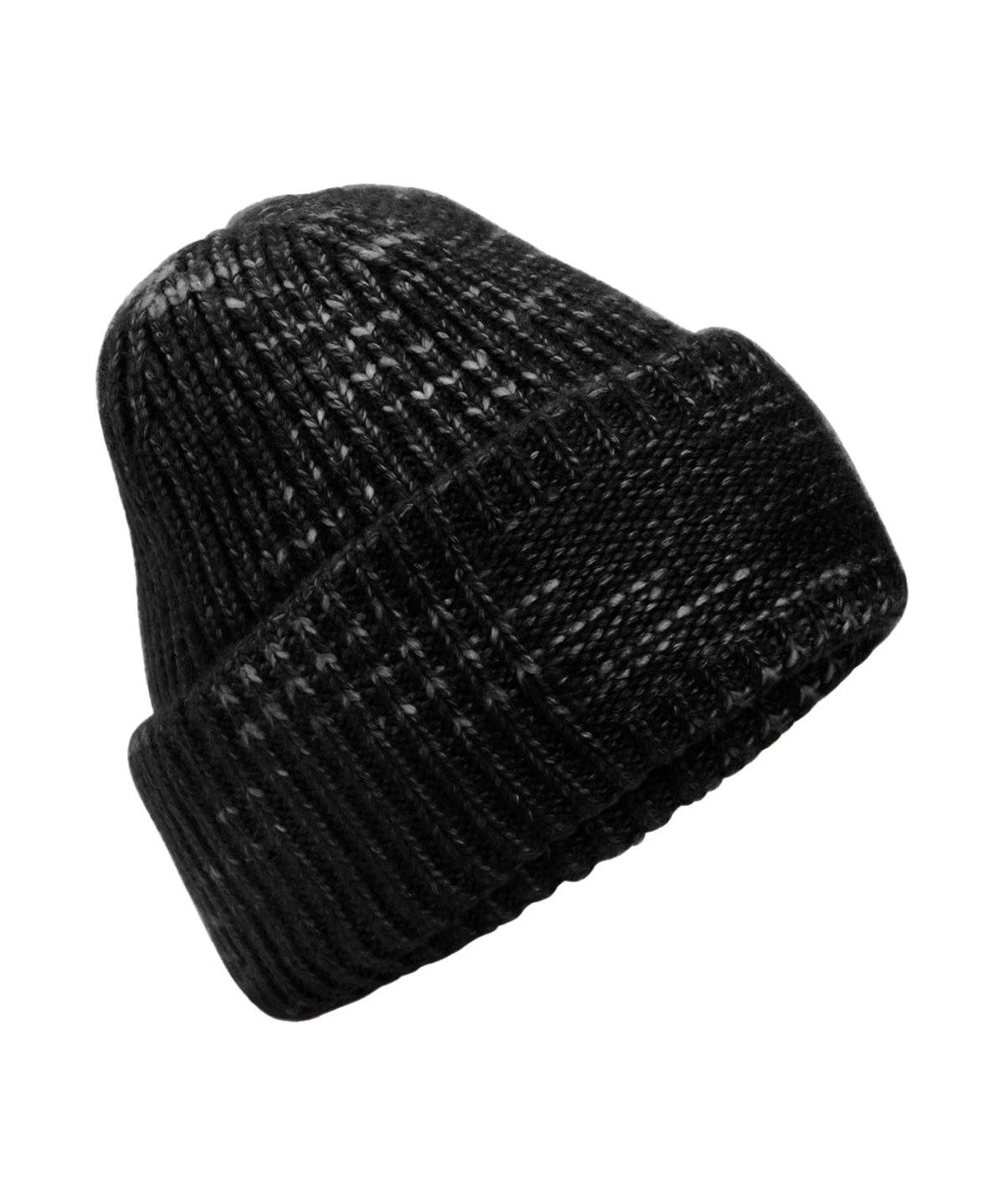 Beechfield Chunky knit reverse patch beanie B330R