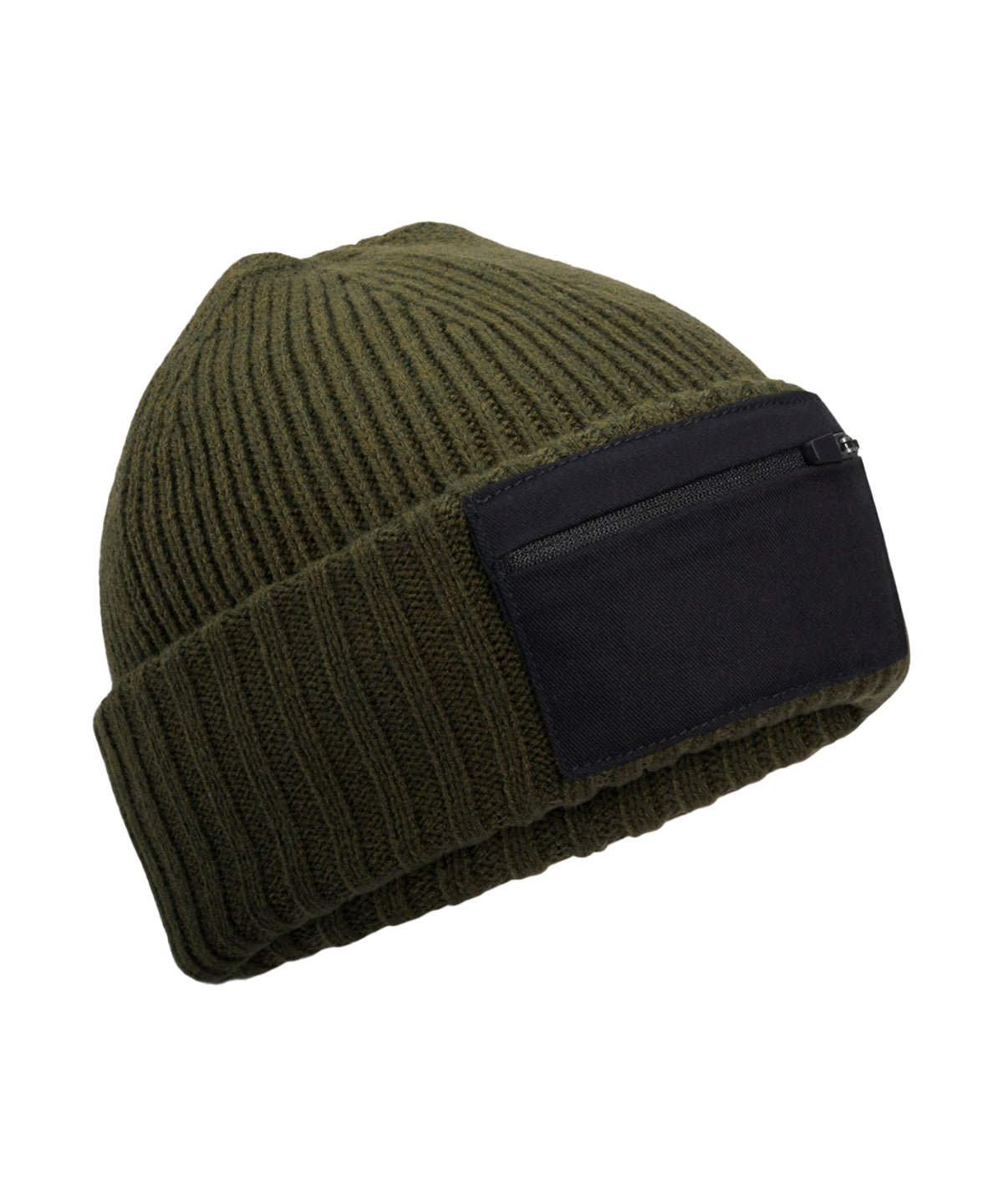 Beechfield Zip patch beanie B334R