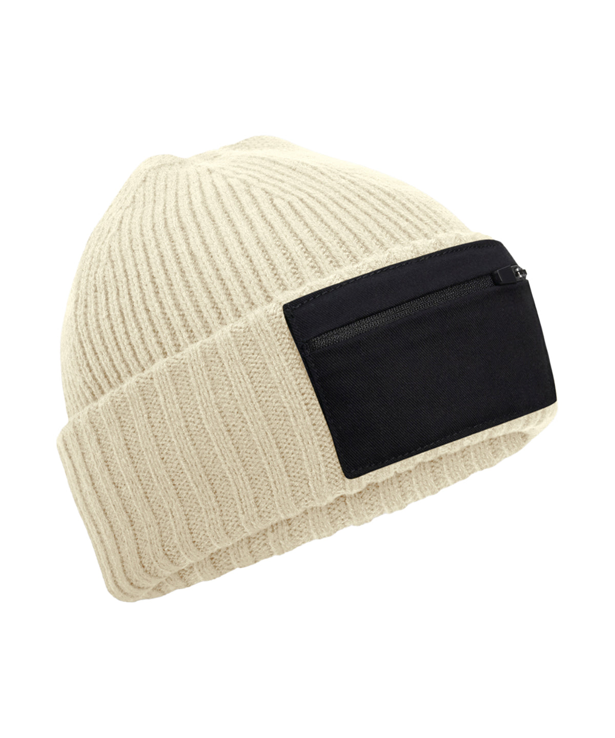 Beechfield Zip patch beanie B334R