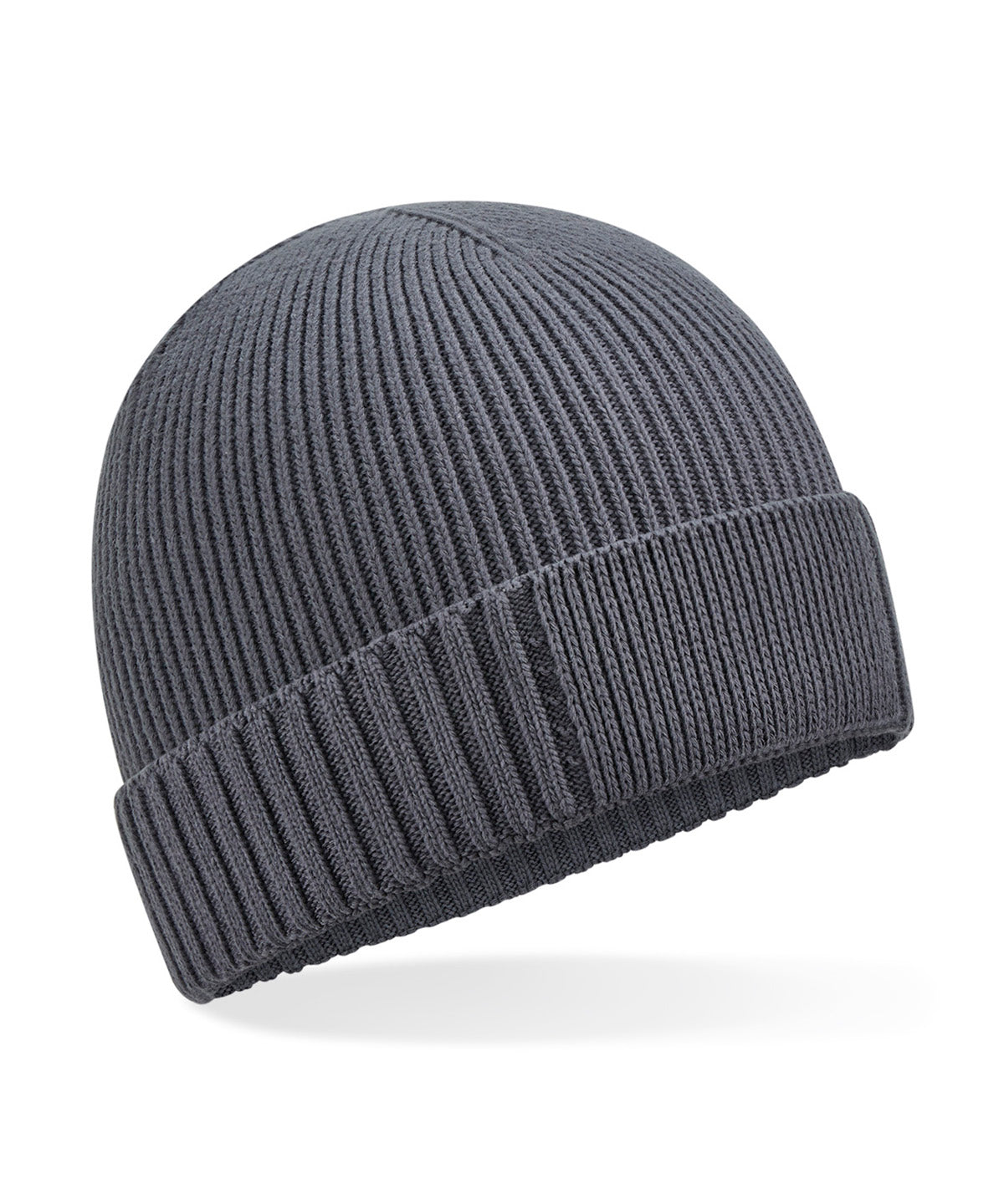 Beechfield Organic cotton engineered patch beanie B438N