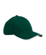 Beechfield EarthAware® classic organic cotton 6-panel cap – sandwich peak B820C