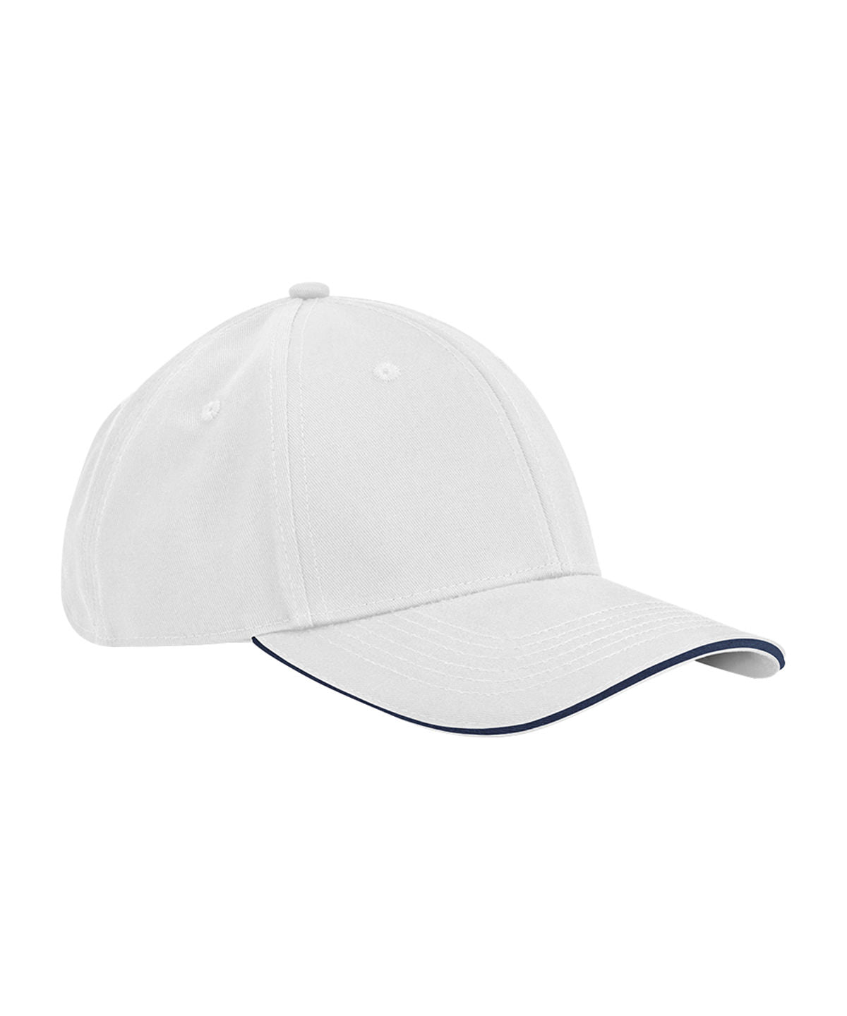 Beechfield EarthAware® classic organic cotton 6-panel cap – sandwich peak B820C