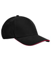 Beechfield EarthAware® classic organic cotton 5-panel cap – sandwich peak B825C